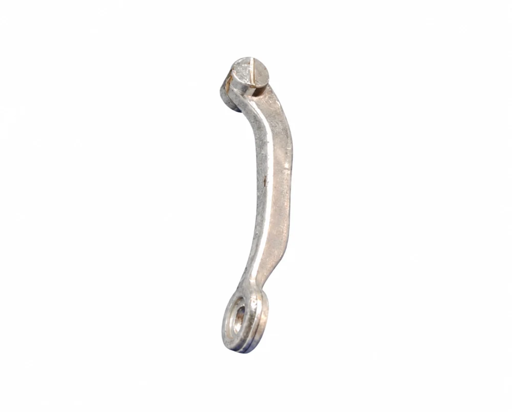 Aluminium forging parts-auto parts on a white background Aluminium forging parts-auto parts on a white background