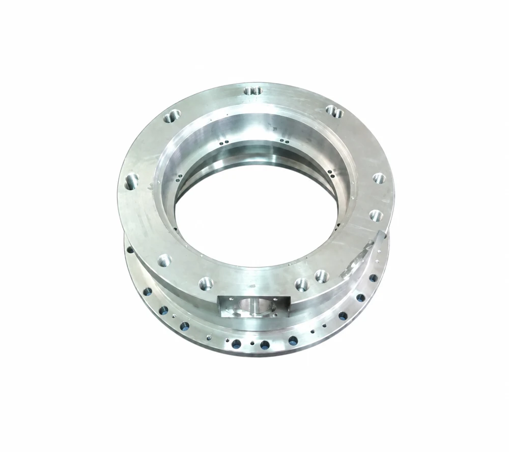 Aluminium forging parts-food machinery parts-1 on a white background Aluminium forging parts-food machinery parts-1 on a white background