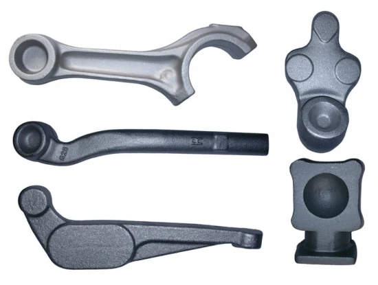 Closed-die Forging-Auto-Parts on a white background