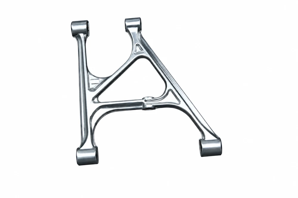 Cold forged parts on a white background Cold forged parts on a white background